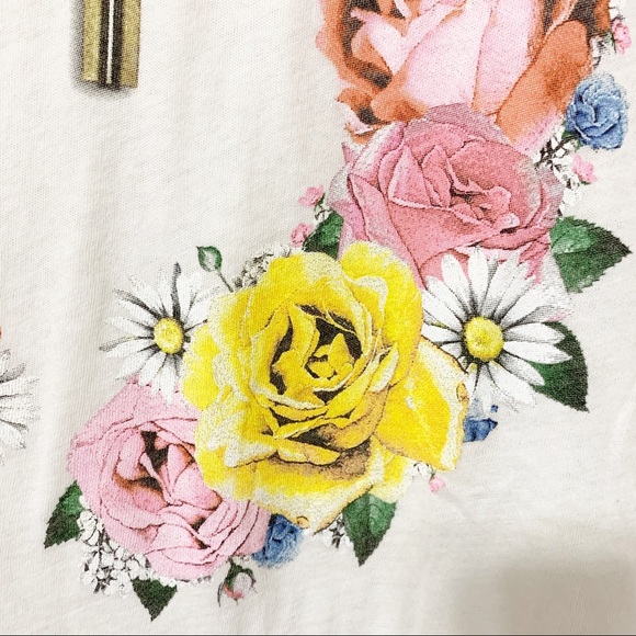 WILDFOX Floral Cross Confessional Tee - Picture 3 of 6